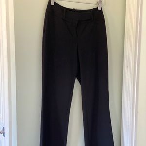 The Limited Black straight leg stretch trousers